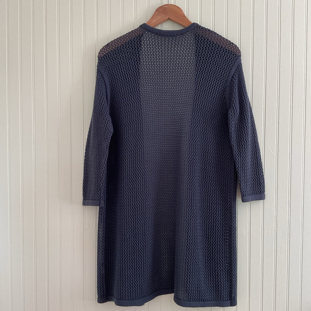 Marine Layer Remy Open-Front Crochet Cardigan - Picture 7 of 9